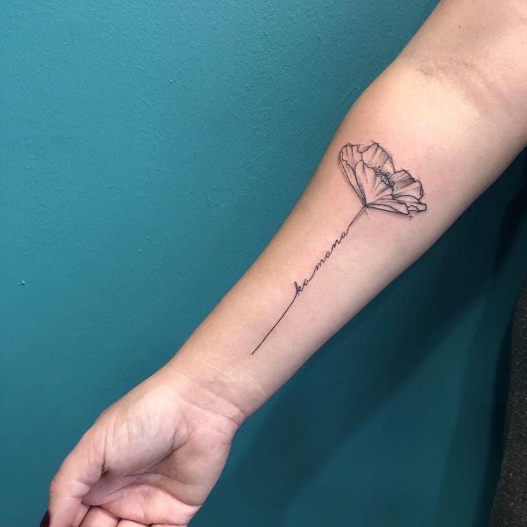 poppy-flower-tattoo-apeldoorn