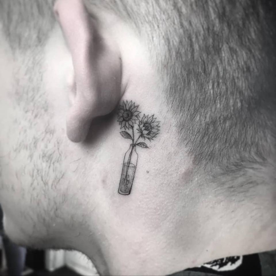 sunflower-tattoo