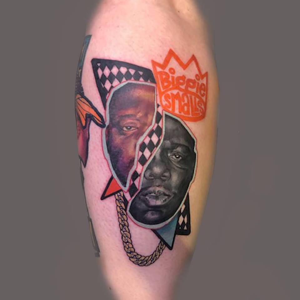 The Notorious BIG tattoo by Dave Paulo  Post 27451