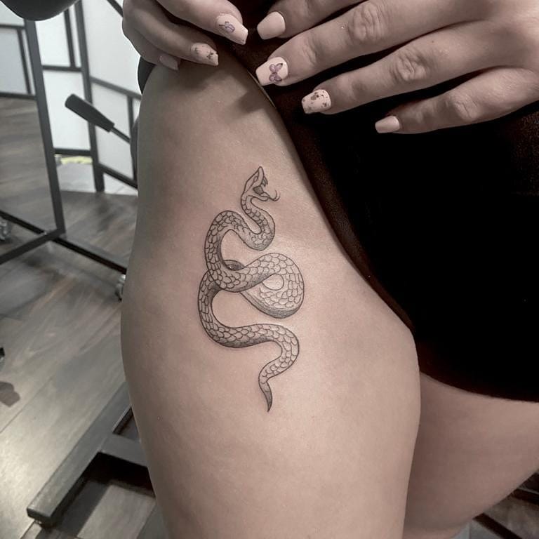snake tattoo stickerTikTok Search